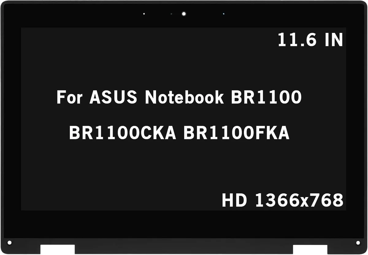 NUOLAISUN NUOLAISUN 11.6" 1366x768 Touch Screen Digitizer Assembly with Bezel for ASUS BR1100CKA BR1100FKA — product photo