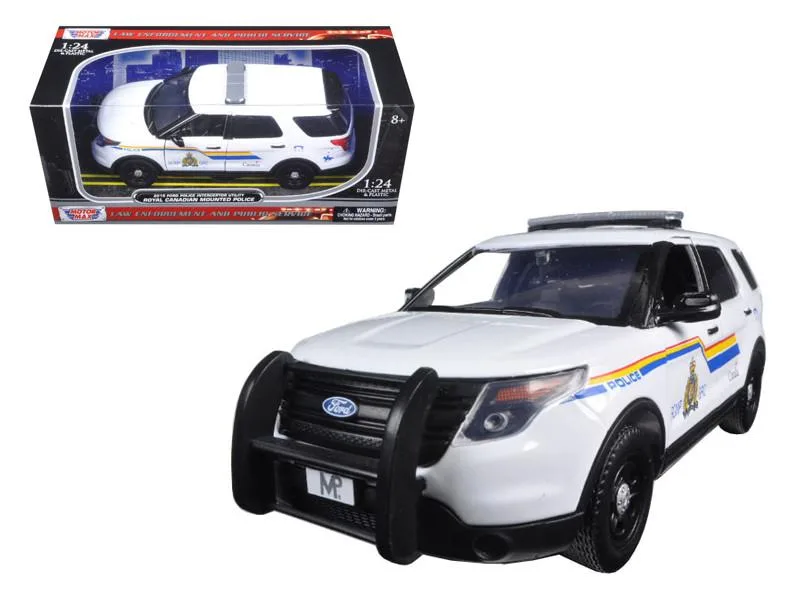 MOTORMAX MOTORMAX 2015 Ford Police Interceptor Utility RCMP 1/24 Diecast — product photo