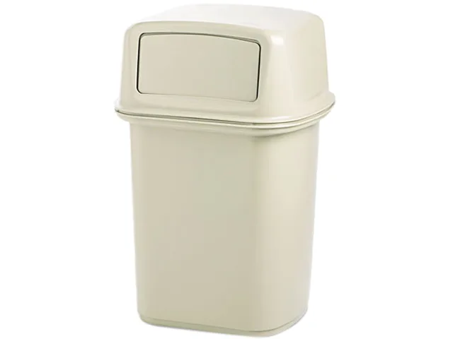 Rubbermaid Commercial Rubbermaid Commercial 9171-88BG Ranger Fire-Safe Container 45 gal Beige — product photo