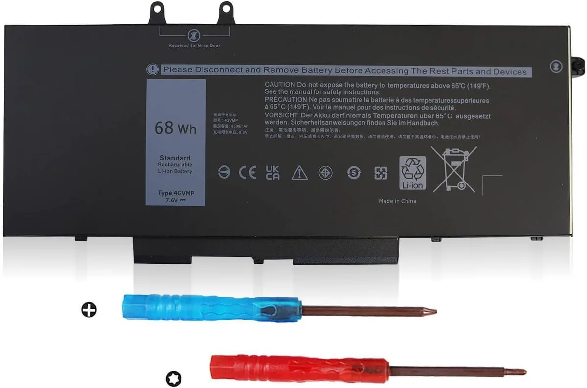 NShi NShi 68Wh 4GVMP laptop battery 7.6V — product photo