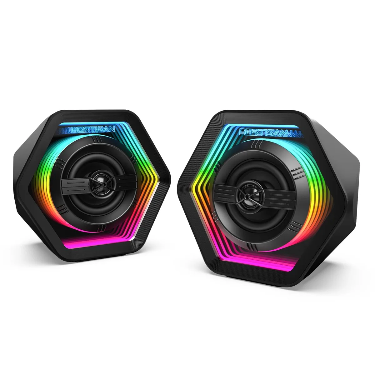  BESTISAN GM06 2.0 50W Bluetooth 5.3 Speaker — product photo
