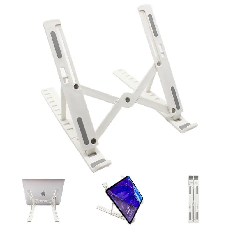 KEHIPI KEHIPI Adjustable Laptop Stand with Phone Mount White-New Version — product photo