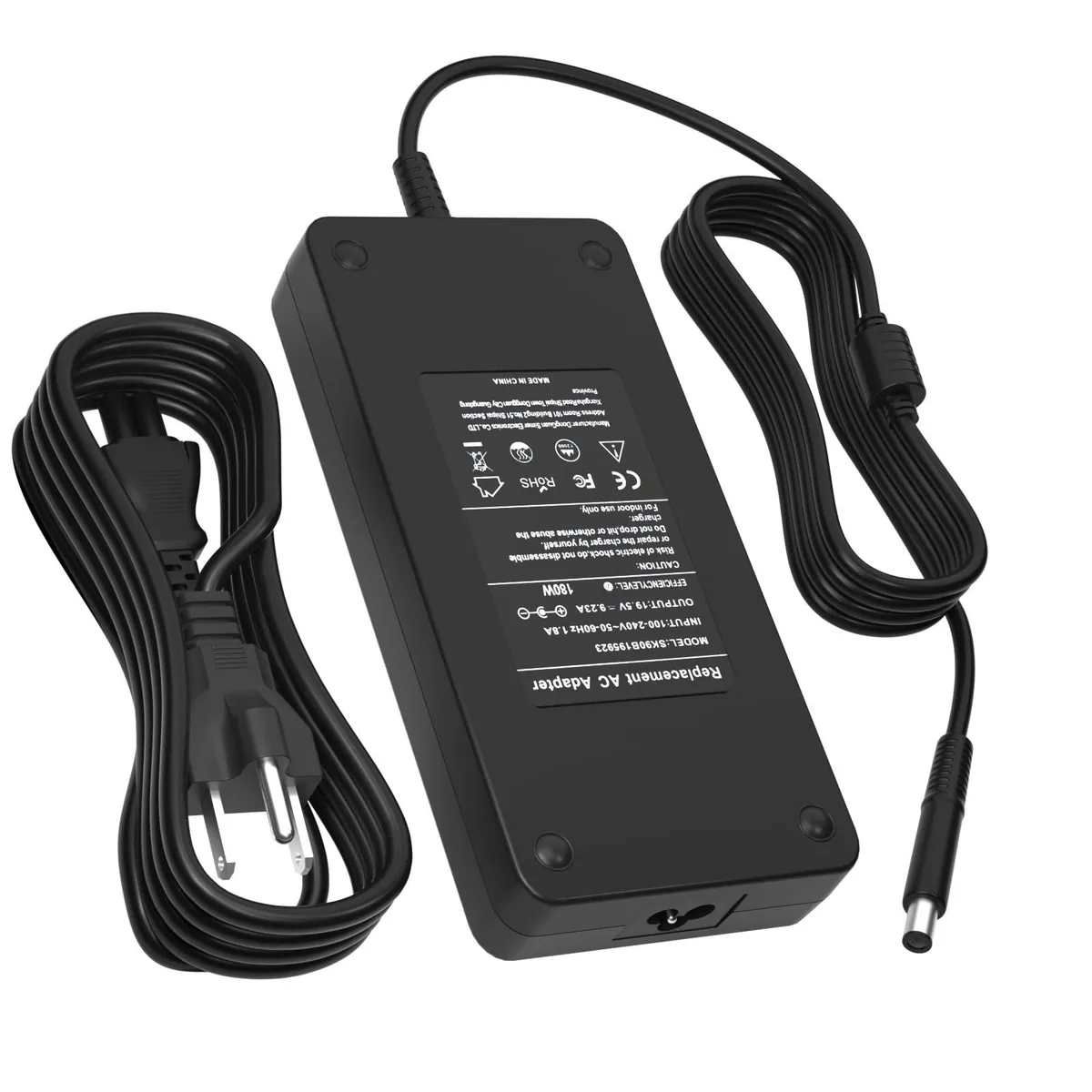  Quekawi SK90B195923 180W 130W AC Adapter USB Type C Black — product photo
