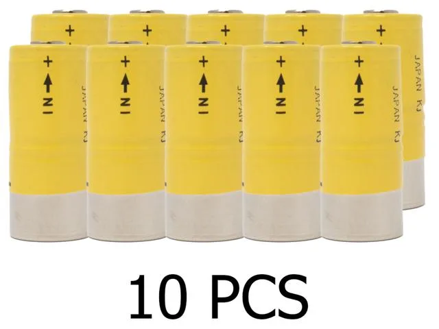 DUSLAN DUSLAN 2N-650SC NiCd Battery Pack 2.4V 650mAh 10-Pack — product photo
