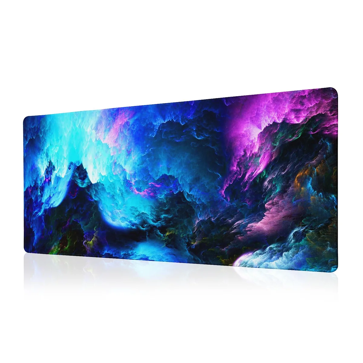dllaojias mp91yq1 Dazzling Galaxy Mouse Pad 31.5x11.8 in — product photo