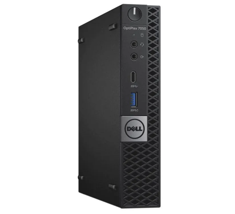 DELL DELL OptiPlex 7050 MFF i5-7500T 2.70GHz 16GB 512GB SSD Windows 10 Pro desktop PC — product photo