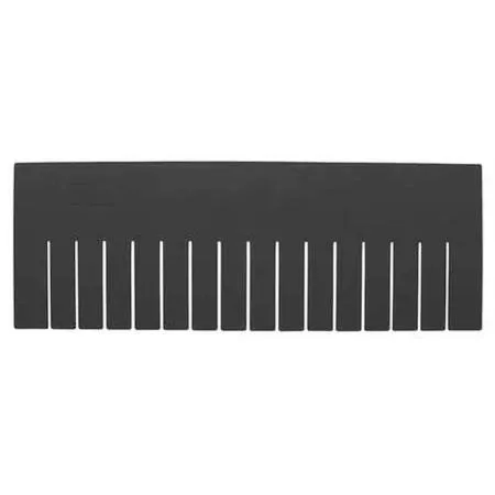 Quantum Storage Systems Quantum Storage Systems DL93080CO Plastic Divider 22 1/2 in L 7 1/2 in Black — product photo