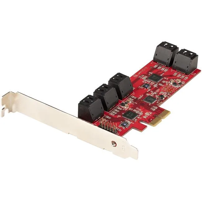 STARTECH STARTECH 10P6G-PCIE-SATA-CARD 10-port SATA expansion card — product photo