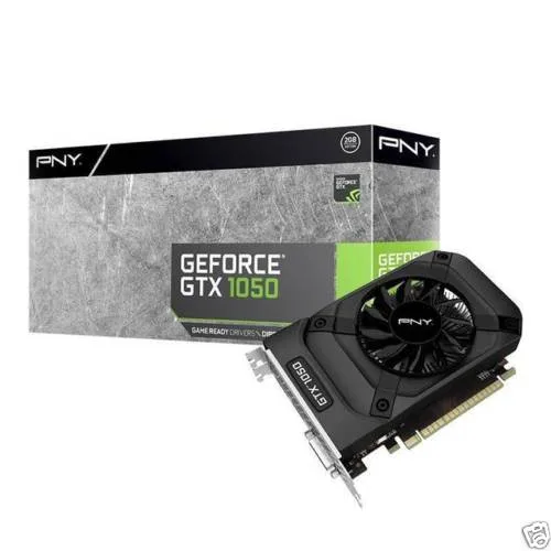 PNY Technologies, Inc. PNY Technologies, Inc. GeForce GTX 1050 2GB GDDR5 graphics card VCGGTX10502PB — product photo