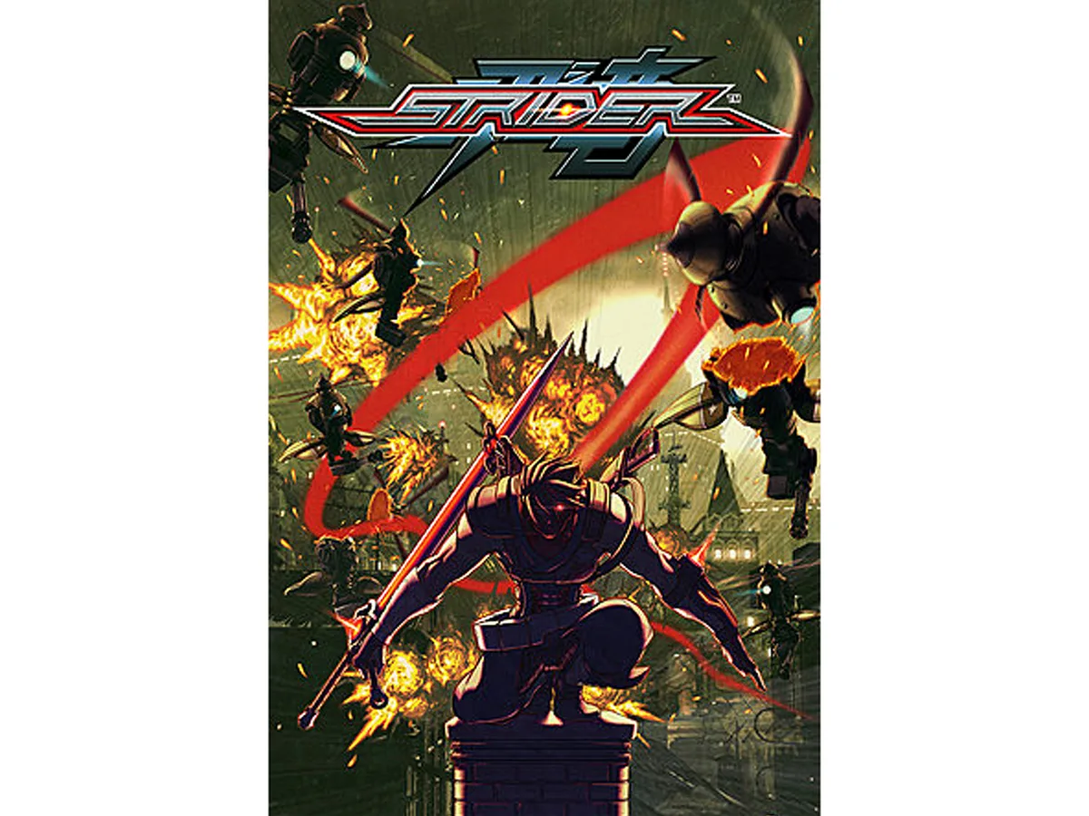 Digital game code card for Strider on PC, Steam activation, new condition