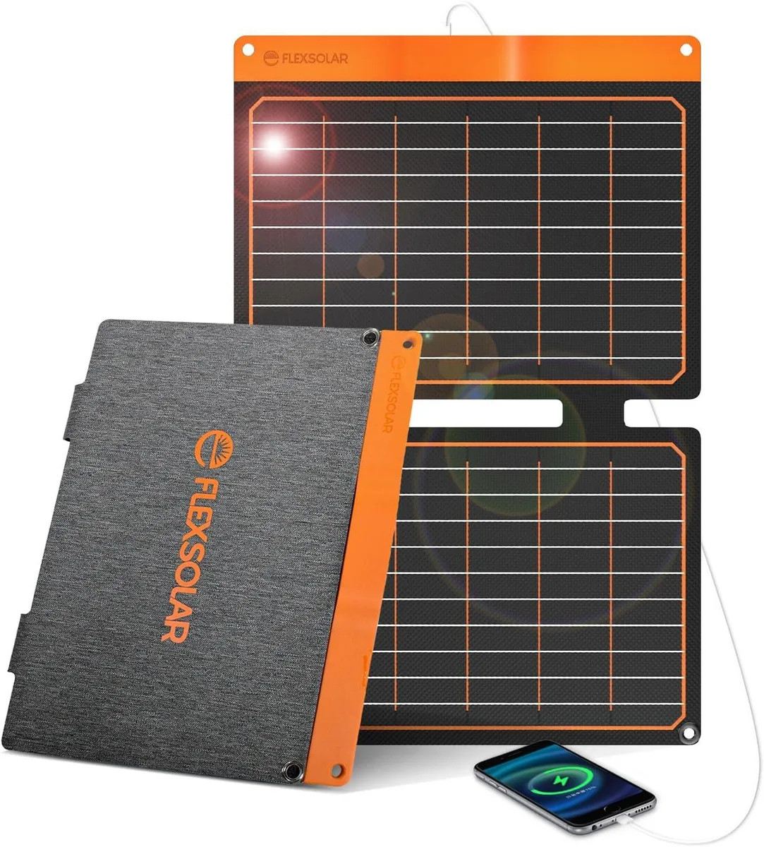 PISKEKAT PISKEKAT 20W Solar Charger 15W Dual USB QC 3.0 PD 15W — product photo