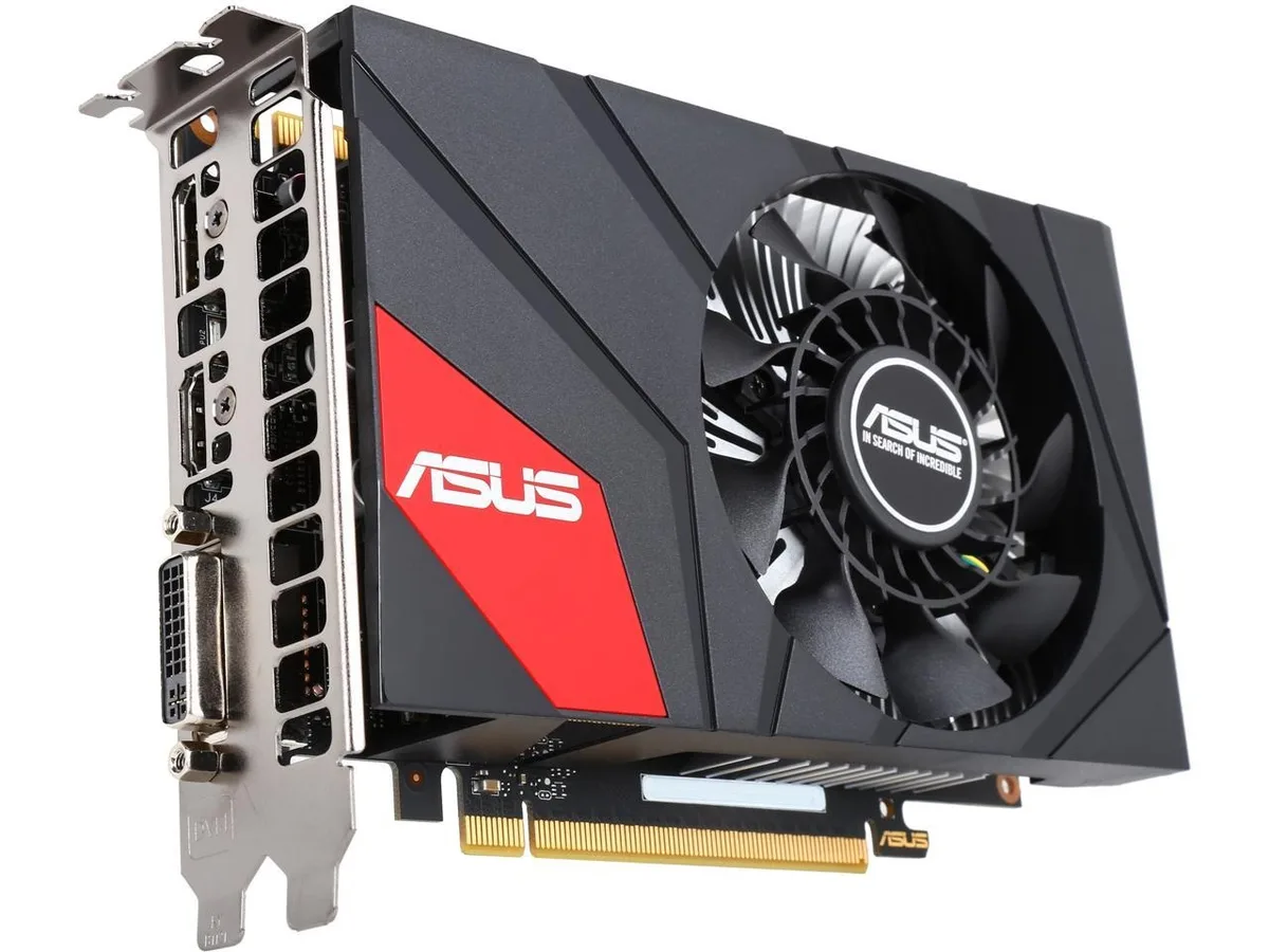 ASUS ASUS GeForce GTX 950 Single Fan 2GB GDDR5 graphics card — product photo