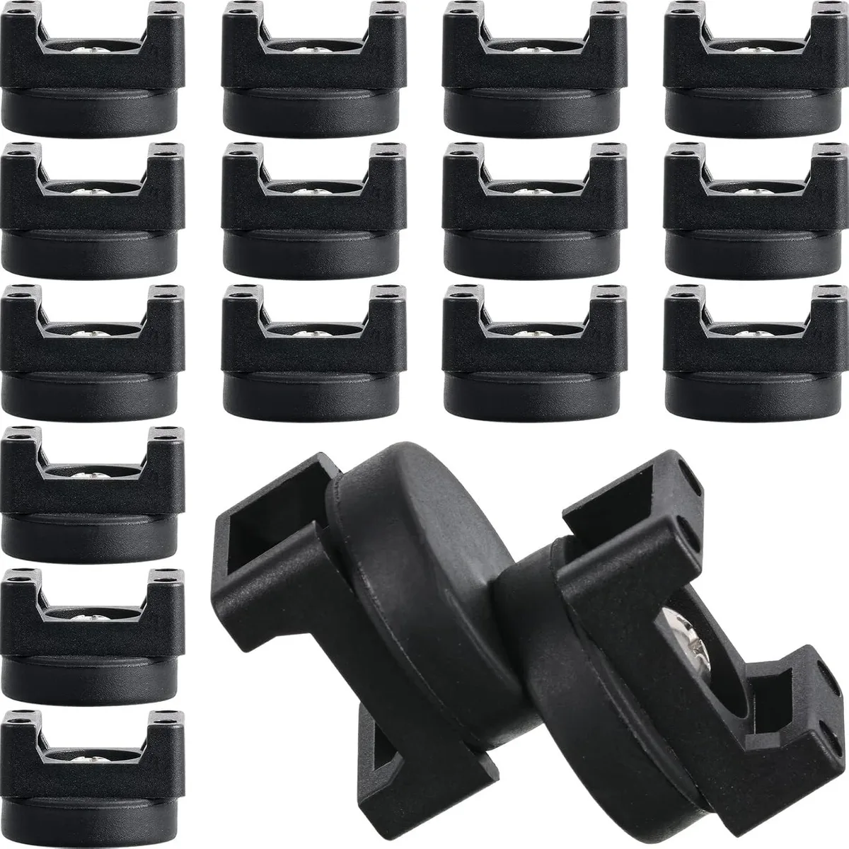 Ennovor Ennovor Magnetic Zip Tie Mount Base 15 Pcs 22 mm accessory — product photo