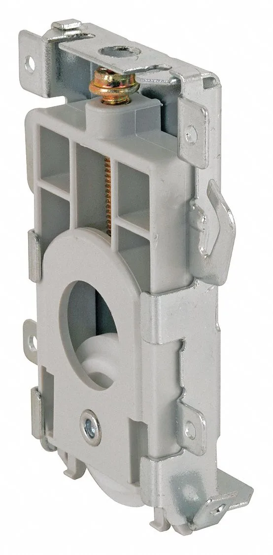 Gray plastic convex wheel mirror door bottom roller