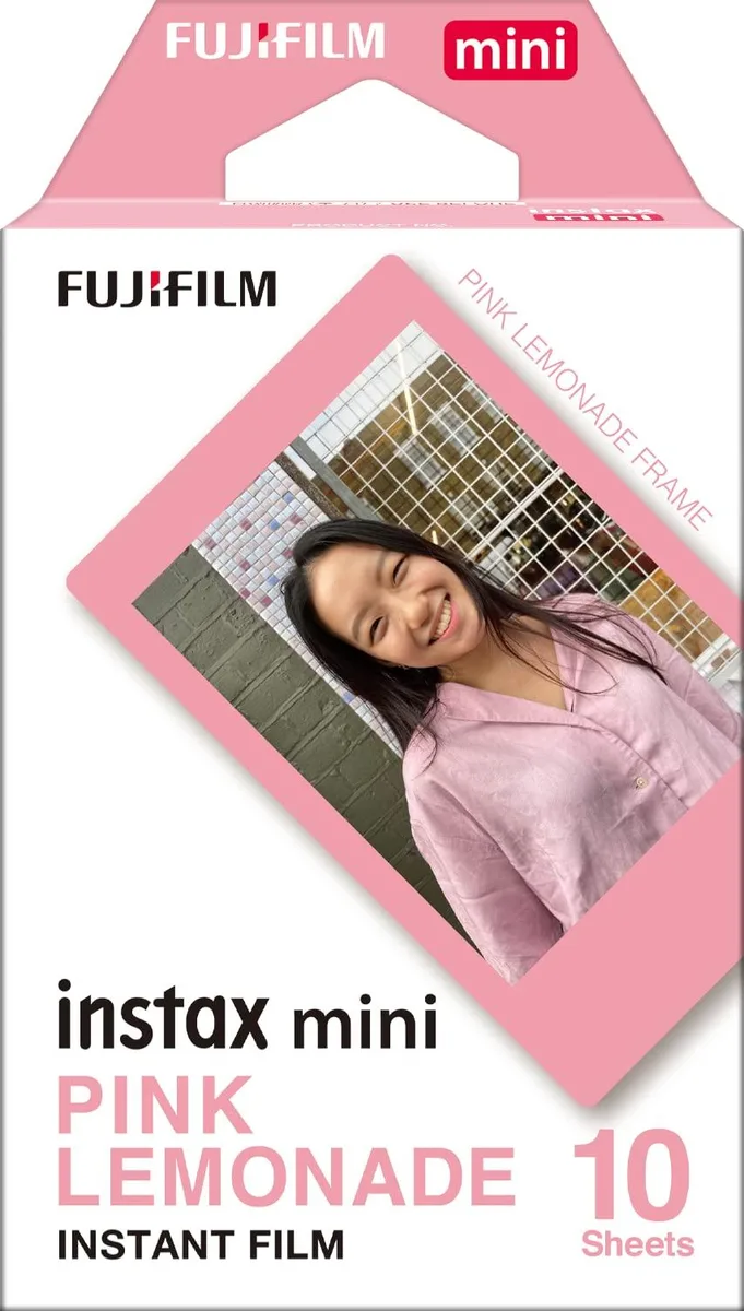 FUJIFILM FUJIFILM Instax Mini Pink Lemonade Film 10 Exposures ISO 800 — product photo