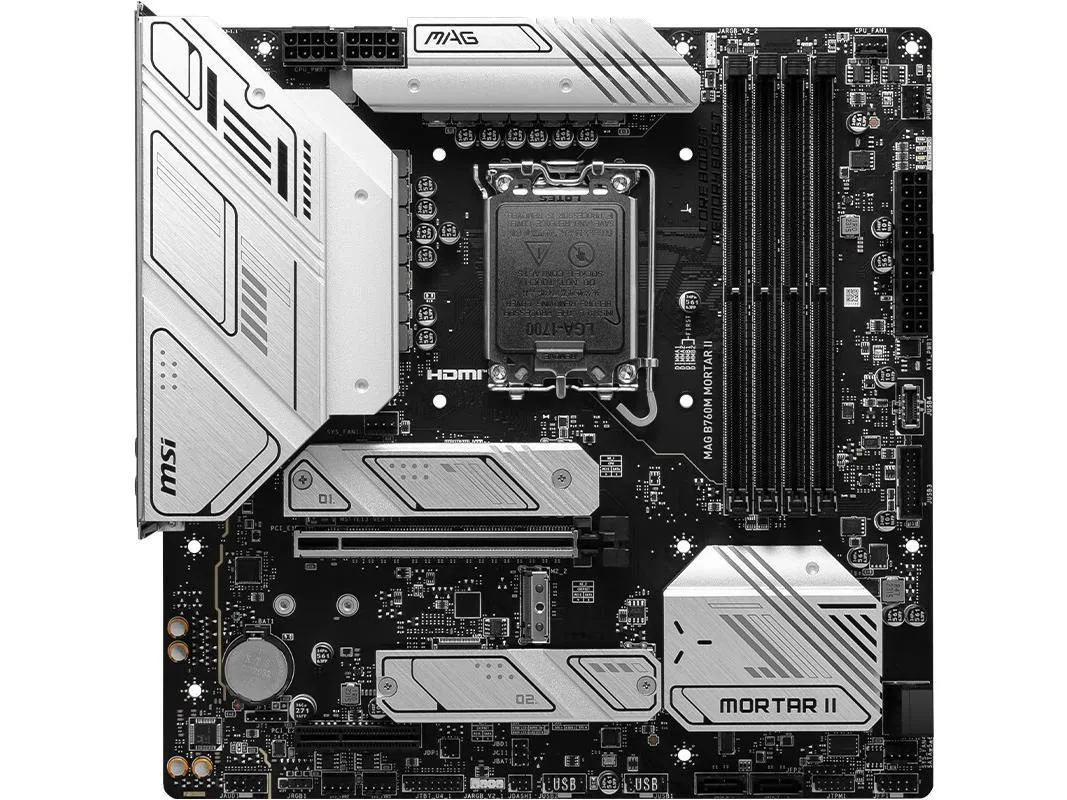 MSI MSI MAG B760M MORTAR II Intel Motherboard — product photo