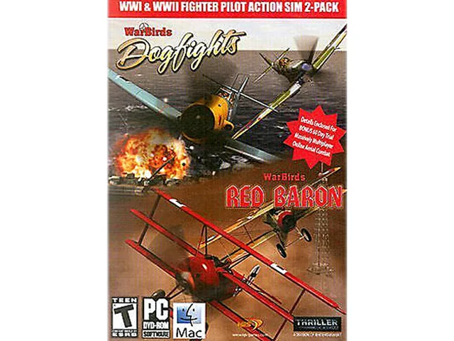 Atari Atari Warbirds WWI & WWII Fighter Pilot 2-Pack pc game — product photo