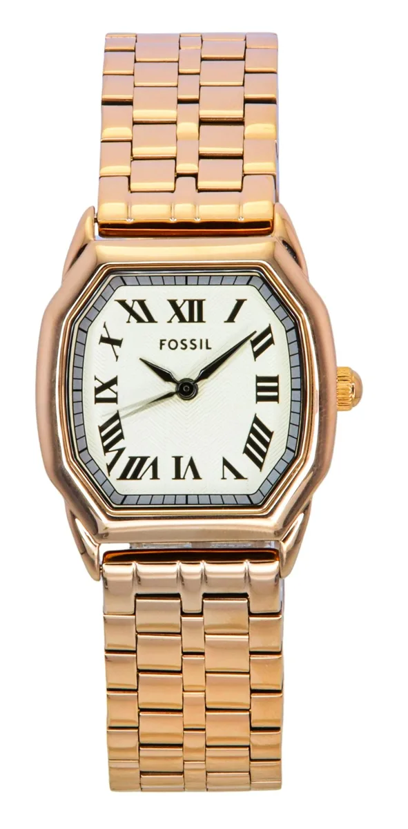 Fossil Fossil Harlow ES5386 Rose Gold Tone Cream Dial Quartz Watch — product photo