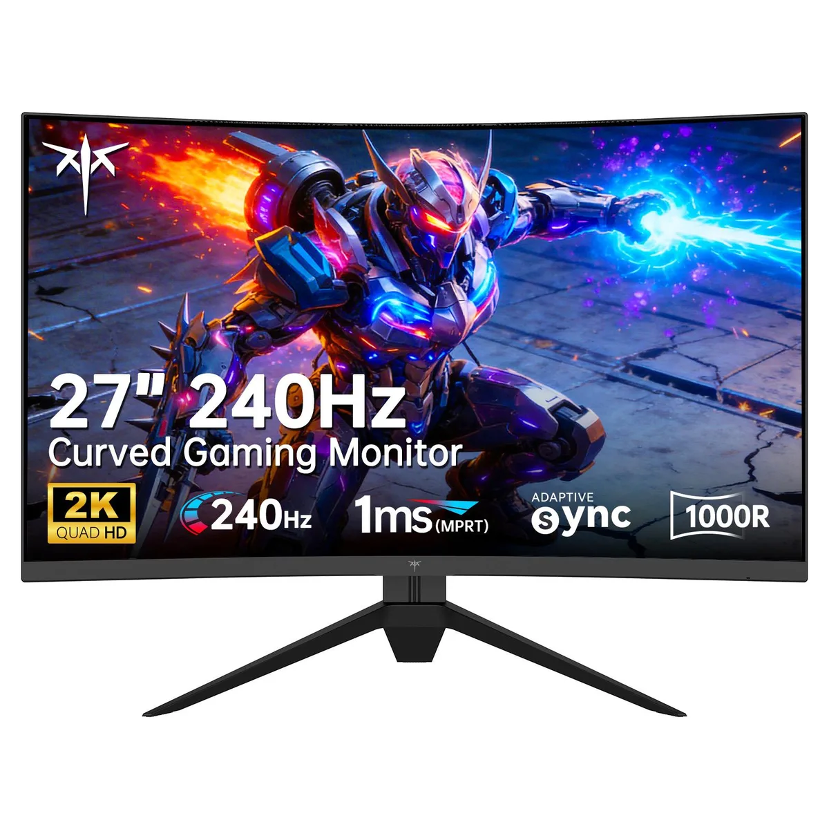 KTC KTC H27S25E 27" 240Hz 2K QHD Curved Gaming Monitor — product photo