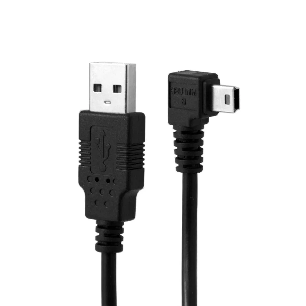 LORDWORLD LORDWORLD Mini USB 2.0 90° Male to 5-Pin Male .5m Cable — product photo