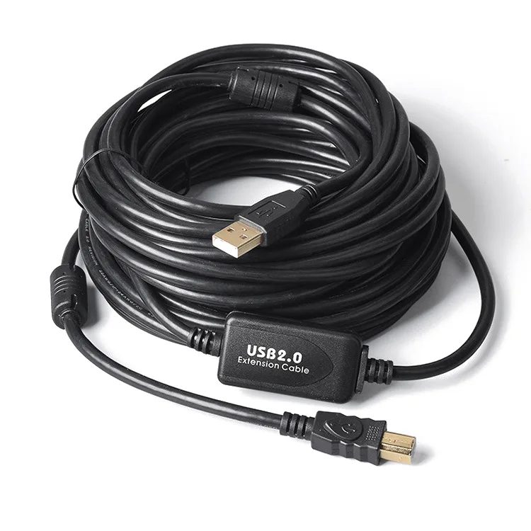 Werleo Werleo USB 2.0 Active Extension Cable 30 ft A Male to A Female Black — product photo