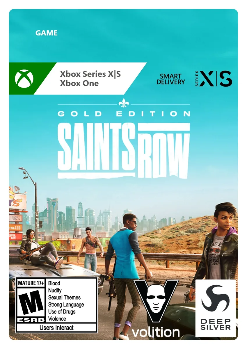 Deep Silver Inc. Deep Silver Inc. G3Q-01260 Saints Row Gold Edition downloadable game — product photo