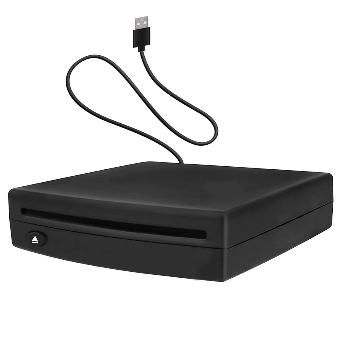  External USB Car CD Player Black 14.7in 0.68kg — product photo