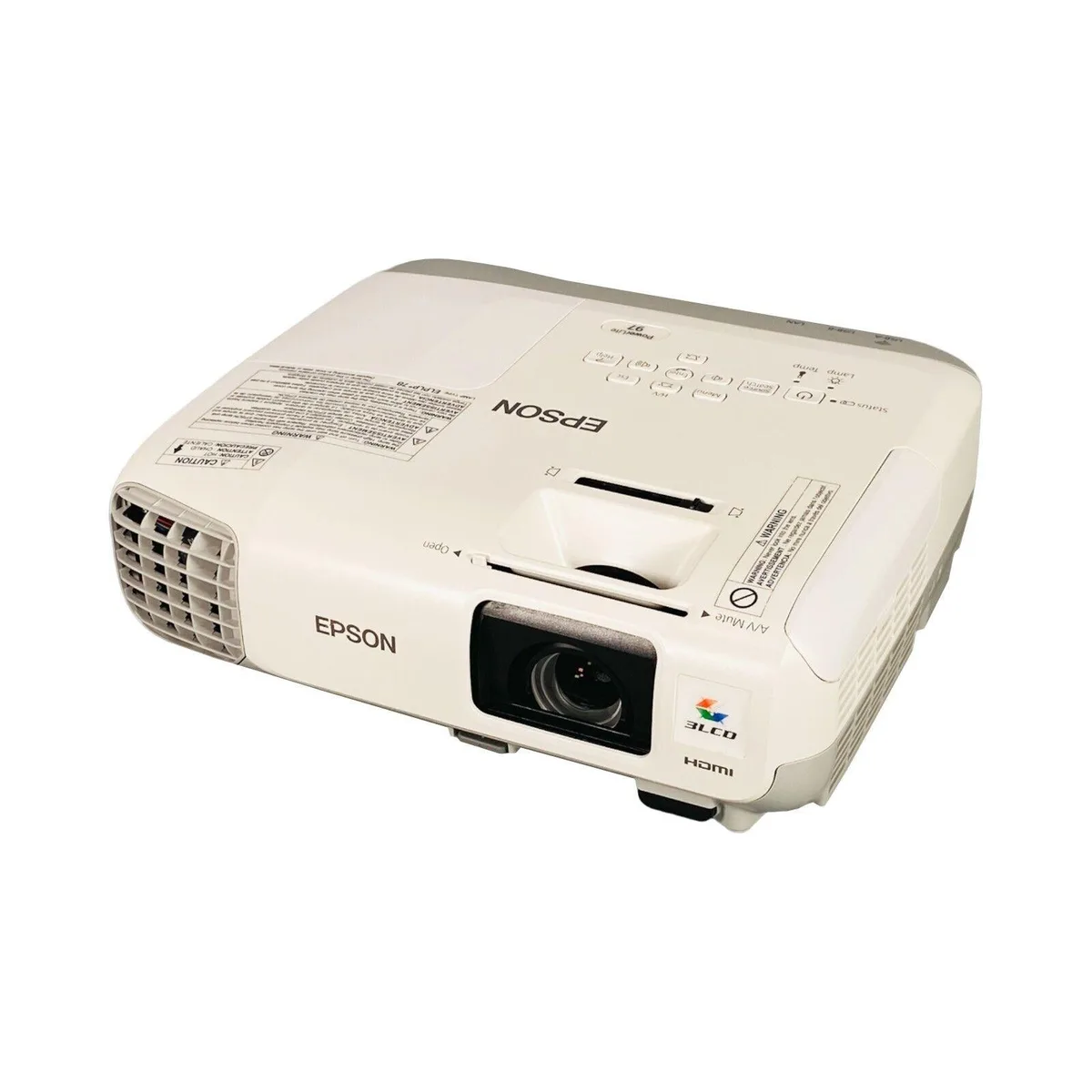 DELL DELL Portable 3LCD Projector PowerLite 97 2700 ANSI Lumens 1024x768 1080i HDMI Bundle — product photo