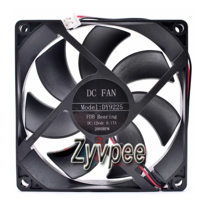 Zyvpee Zyvpee DY9225 9025 12V 0.17A 2 Pin case fan — product photo