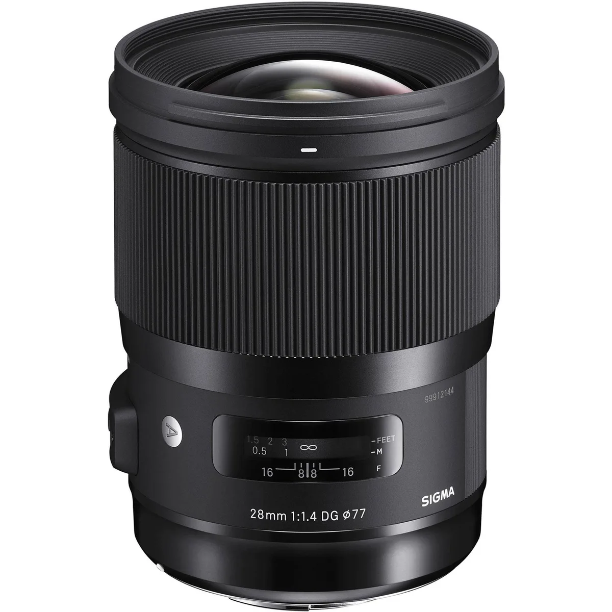 SIGMA SIGMA 28mm f/1.4 DG HSM Art Nikon F 441955 camera lens — product photo