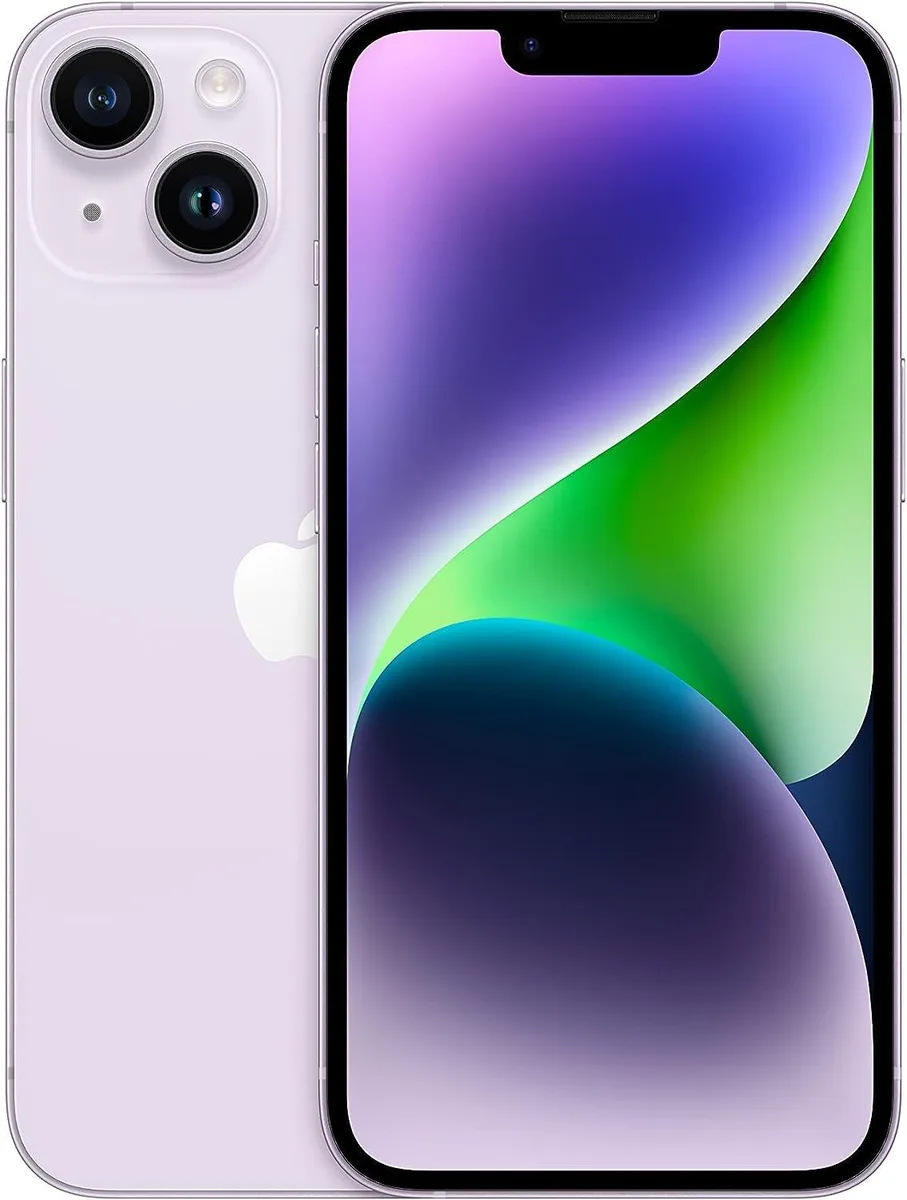 Apple Apple iPhone 14 A2649 128GB Purple (Cell Phones - Unlocked) — product photo