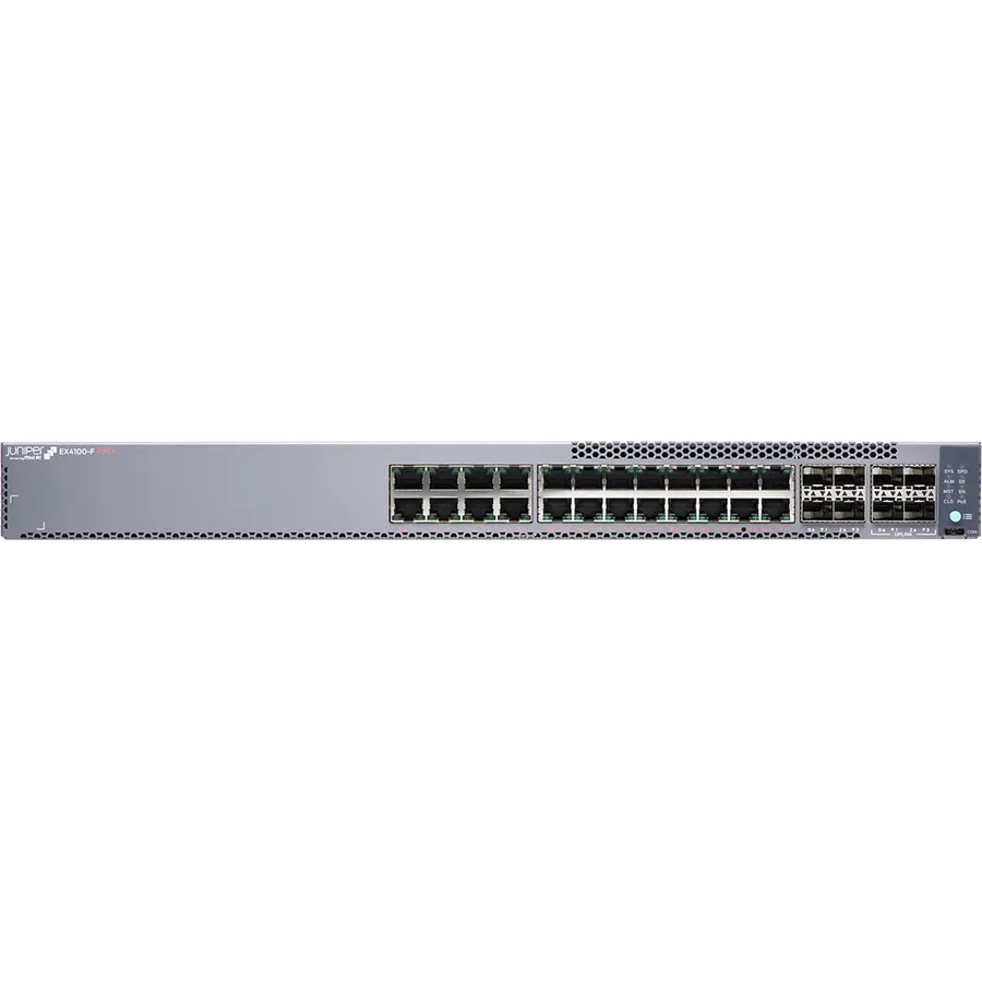 HPE Juniper Networking HPE Juniper Networking EX4100-F-24P 24-port PoE+ network switch — product photo