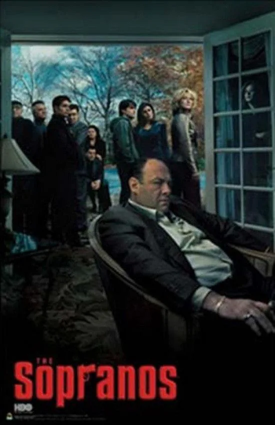Sopranos Season 6 poster print 22 by 34 inches on heavy stock paper