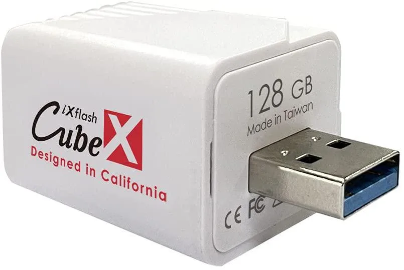 PIODATA PIODATA iXflash Cube 128 GB USB flash drive — product photo