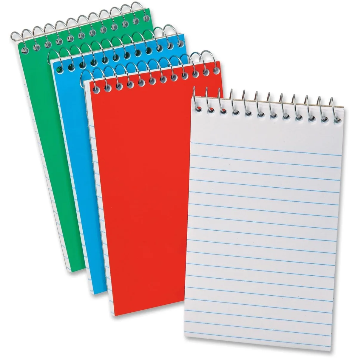 TOPS TOPS 45094 Ampad Wirebound Pocket Memo Pad 3 Pack 40 Sheets .25 Ruled — product photo