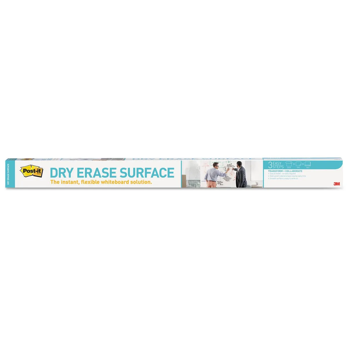 3M 3M DEF8X4 Dry Erase Board 96 x 48 White — product photo