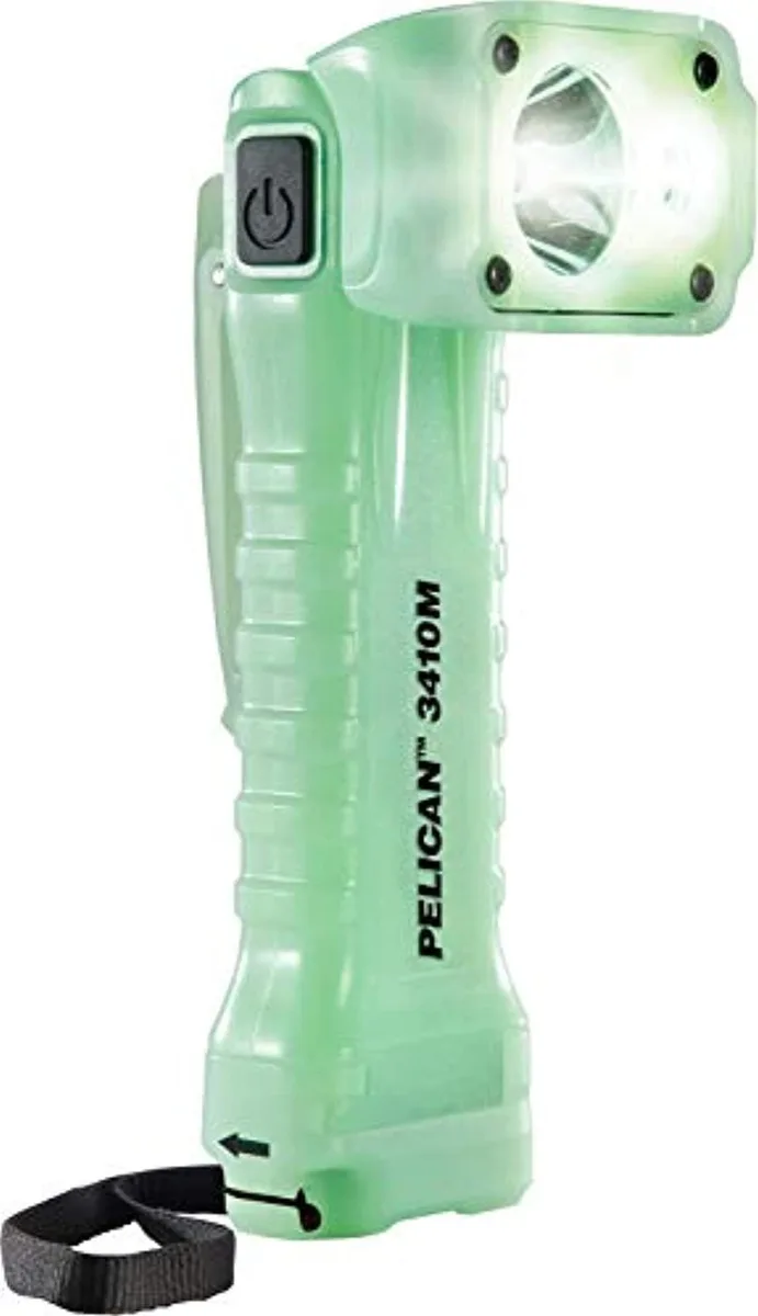 Pelican Products, Inc. Pelican Products 3410 Right Angle LED Flashlight Photoluminescent Body — product photo