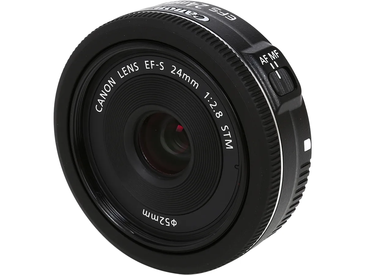 Canon Canon 9522B002 EF-S 24mm f/2.8 STM camera lens — product photo