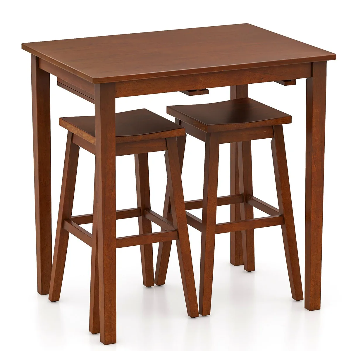 SlickBlue SlickBlue 3-Piece Bar Table Set Espresso 35.5x26x36 — product photo