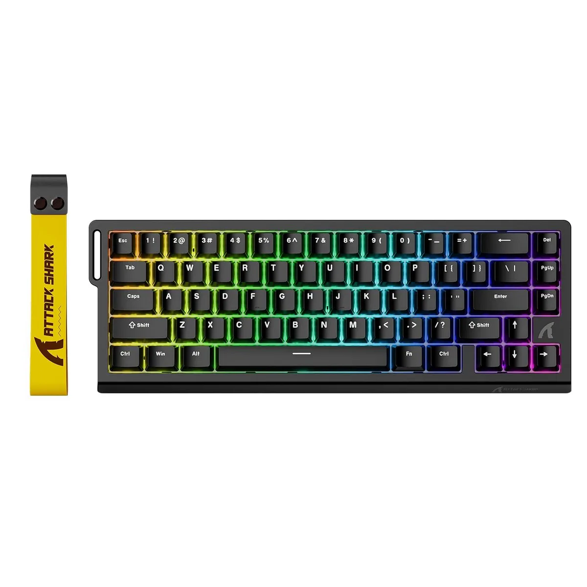  Redragon ATTACK SHARK X68 HE 66-Key Wired Magnetic Keyboard Black — product photo