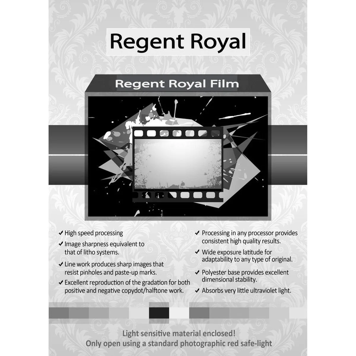 Inkpress Inkpress Regent Royal Hard Dot Film 8.5x11 50 Sheets — product photo