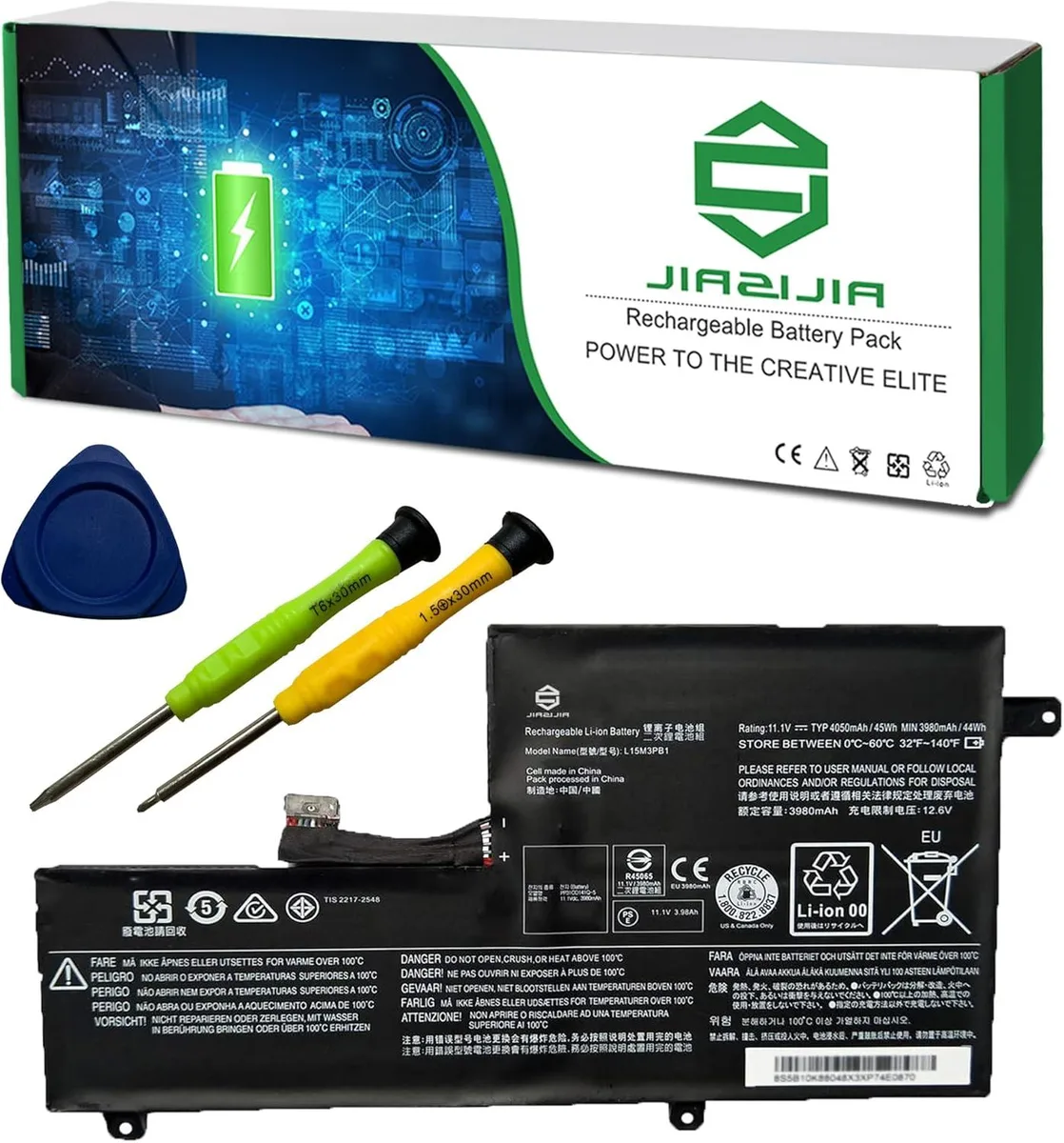 PISKEKAT PISKEKAT L15M3PB1 laptop battery 11.1V 45Wh — product photo