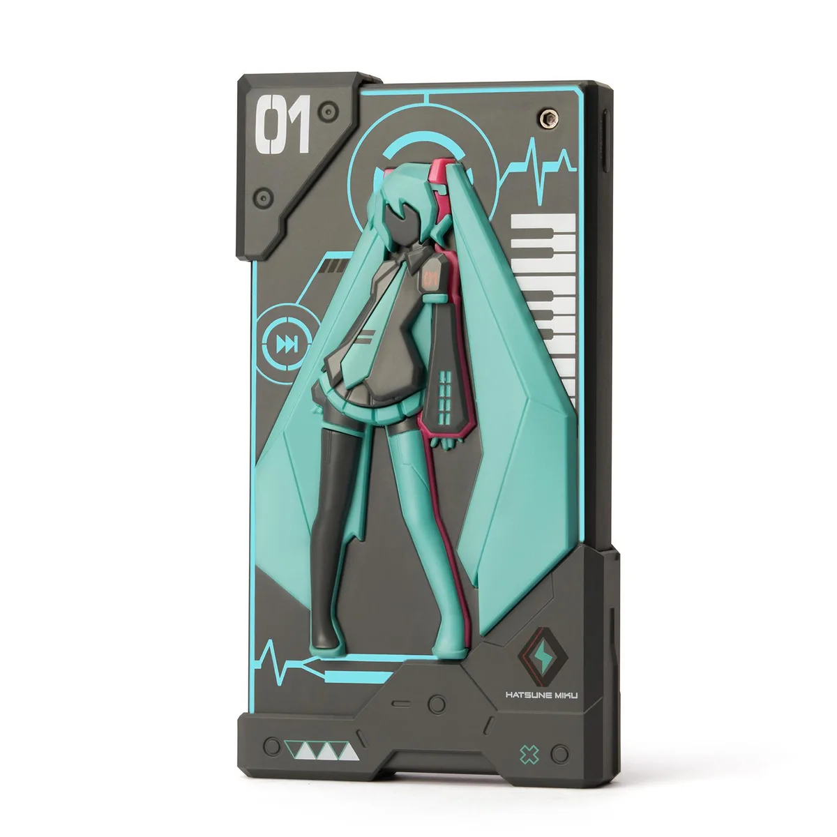 DUCI DUCI Hatsune Miku 10000mAh power bank 22.5W Gray Green — product photo