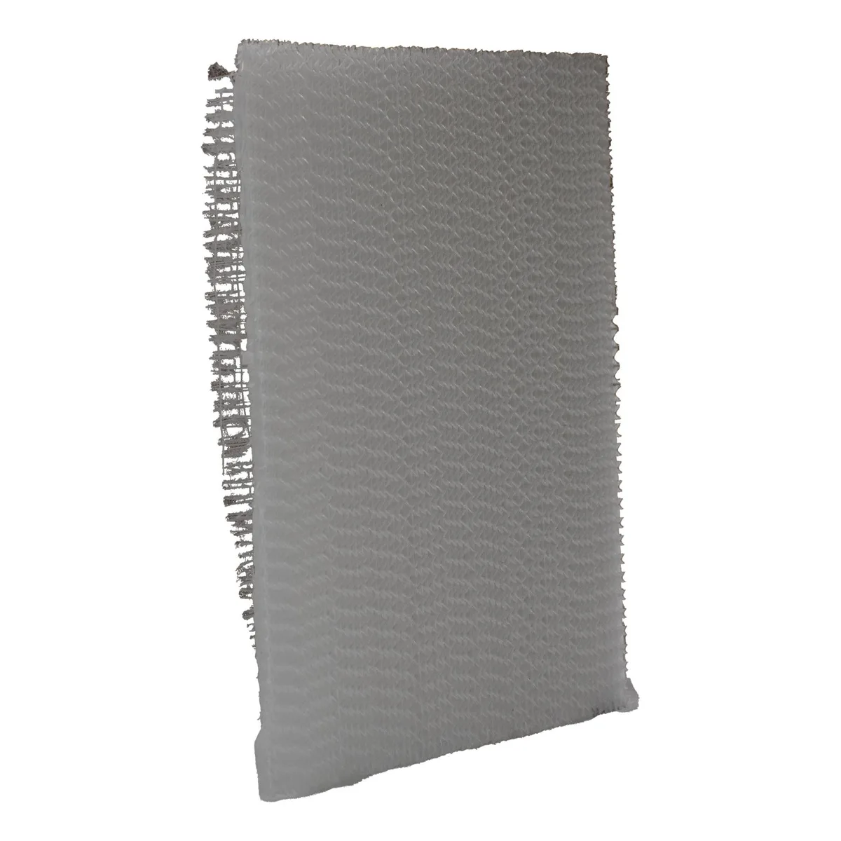 White rectangular air filter frame with grey mesh insert, model UX35971