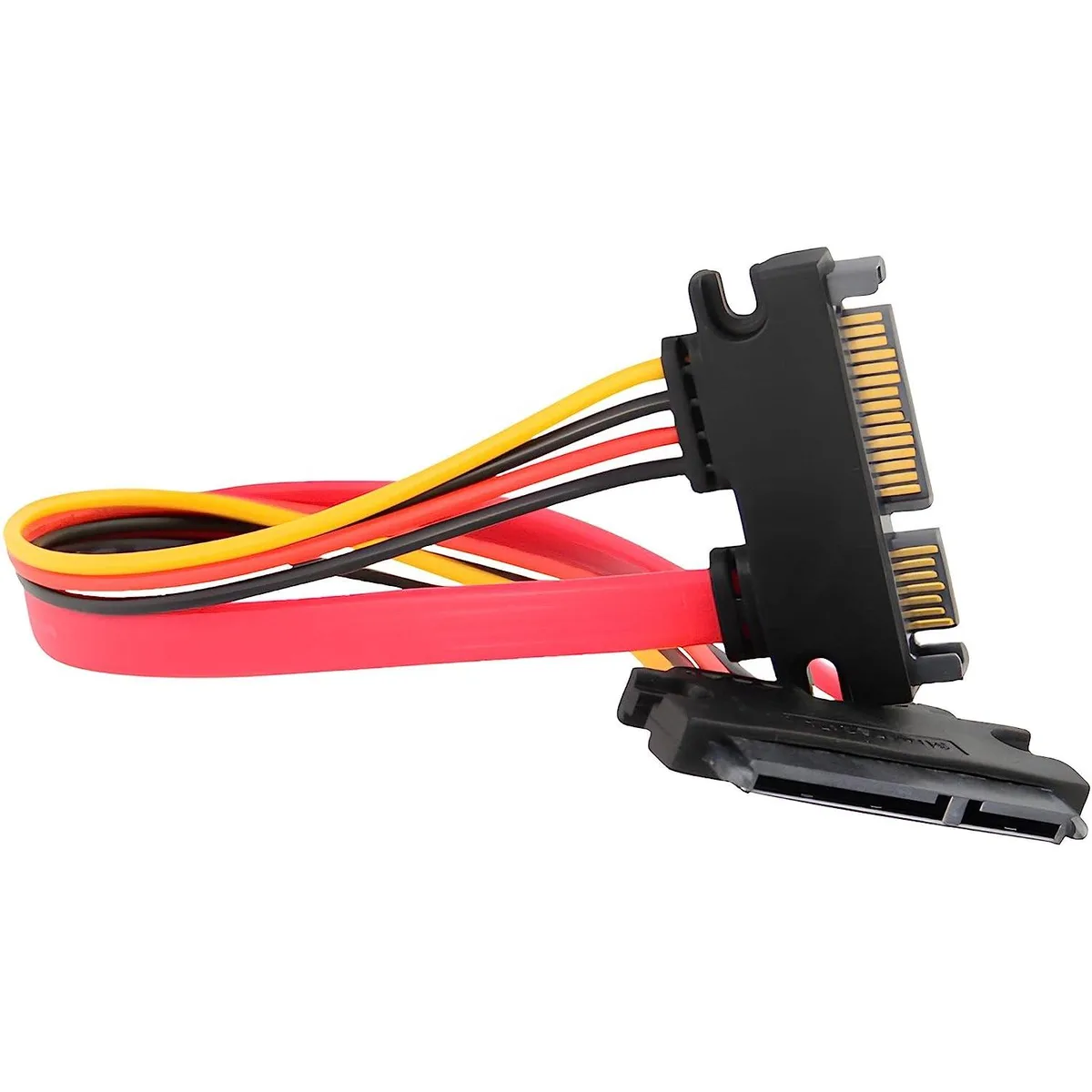 JacobsParts Inc. JacobsParts EXT-STADRV-50CM SATA 15+7 Pin Male-Female Combo Extension Cable 19 in — product photo