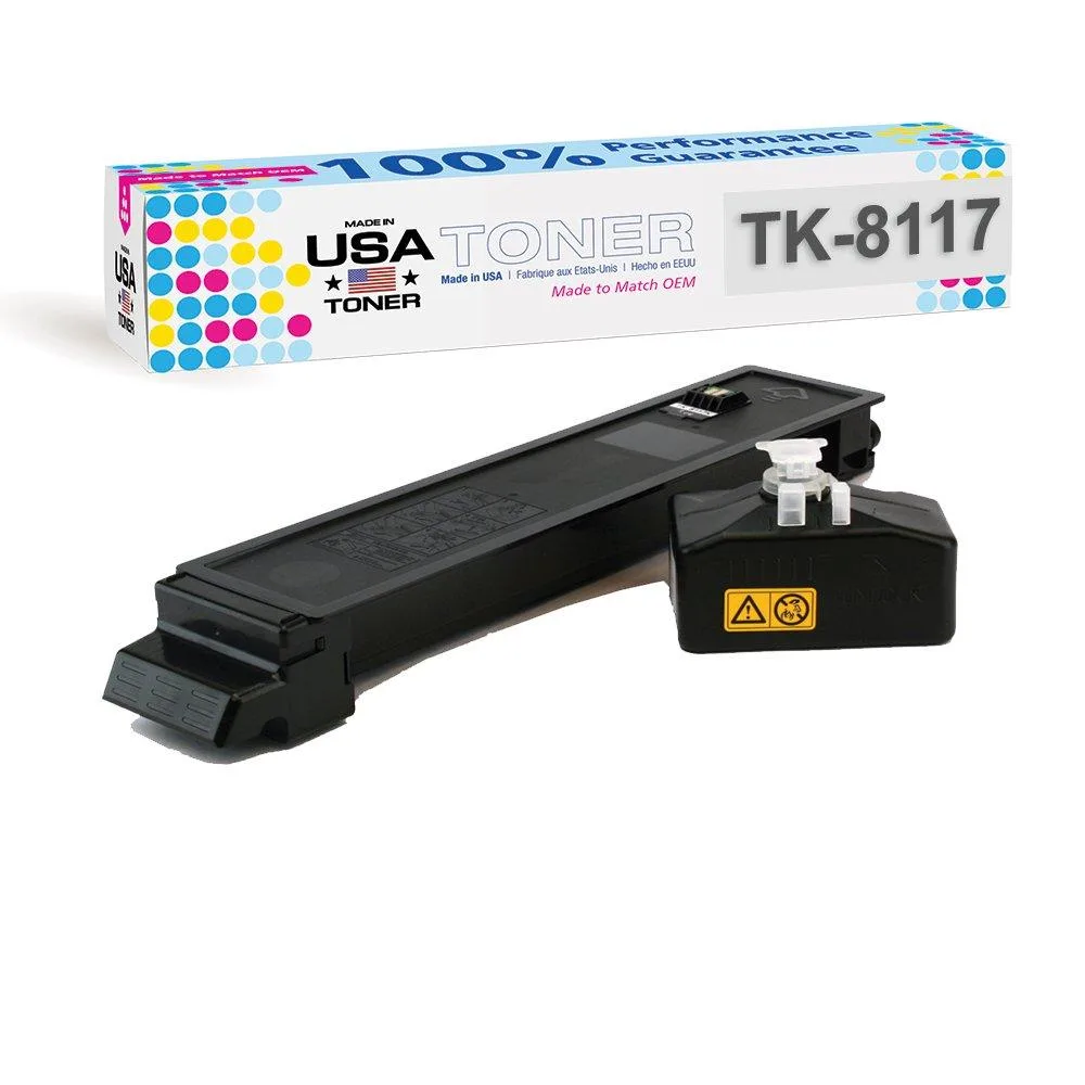 MADE IN USA TONER MADE IN USA TONER TK-8117K Black 2-Pack Toner Cartridge — product photo