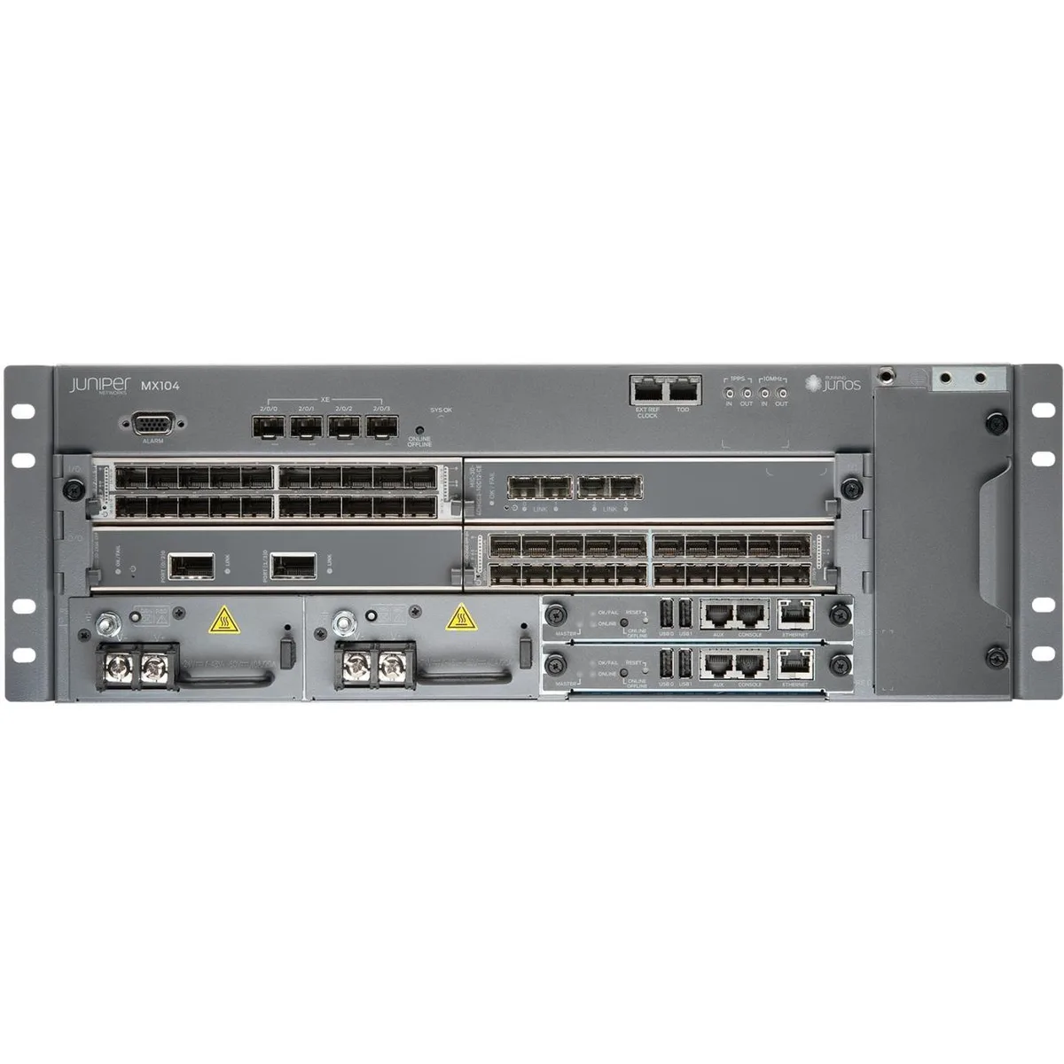 HPE Juniper Networking HPE Juniper Networking MX104-DC firewall appliance — product photo