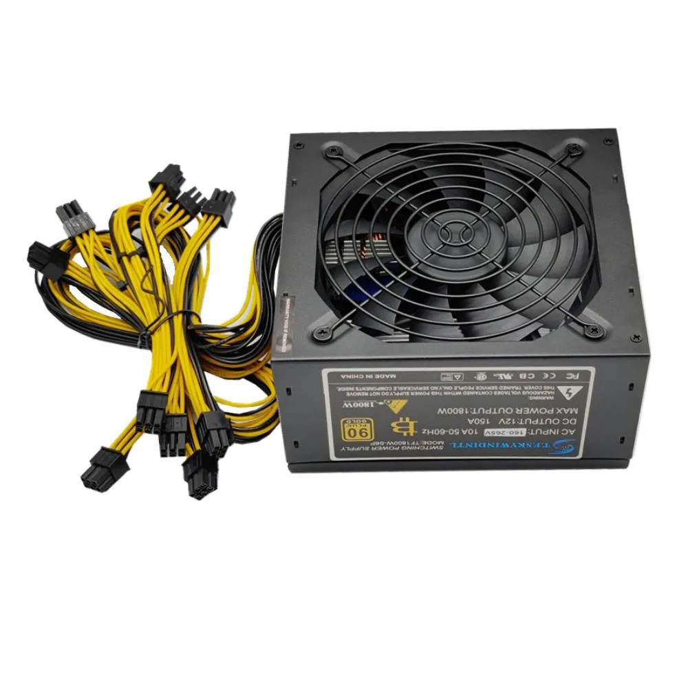 Graviton Graviton 2400W server power supply 10x6pin 95% efficiency — product photo