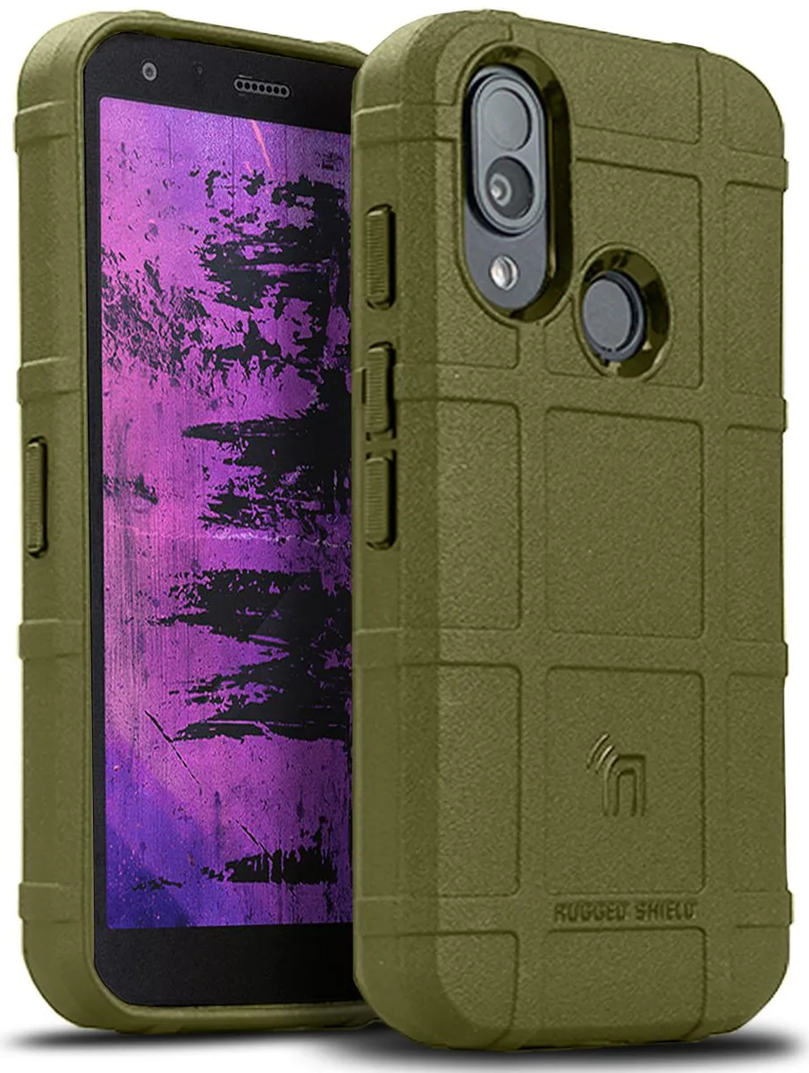 Nakedcellphone Nakedcellphone Special Ops Rugged Shield Tactical Case Olive Green for CAT S62 PRO — product photo