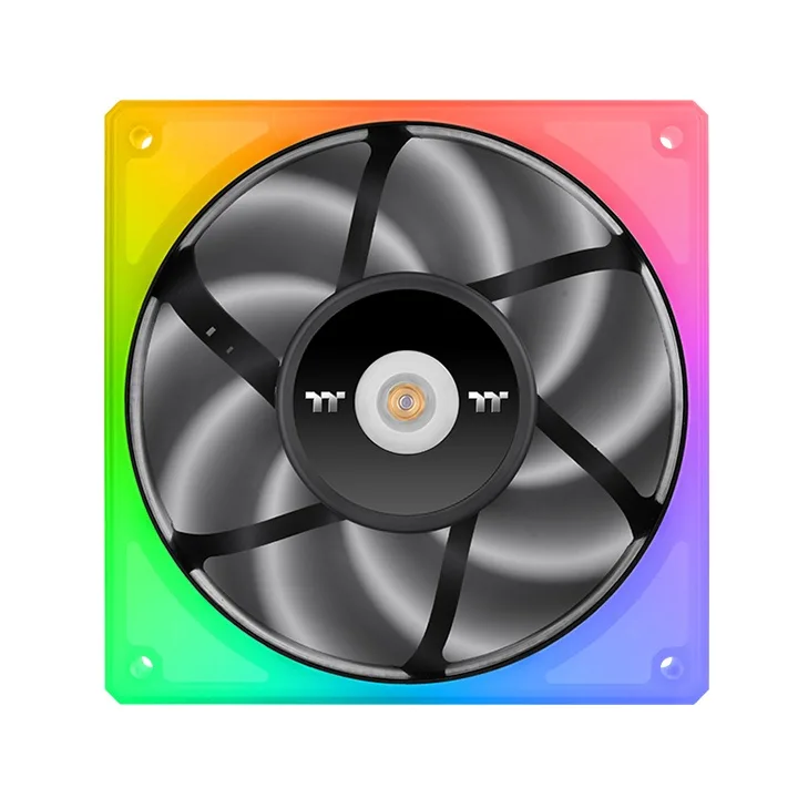 Thermaltake Thermaltake TOUGHFAN 14 RGB case fan 3-pack 140mm 25mm 107 CFM CL-F136-PL14SW-A — product photo